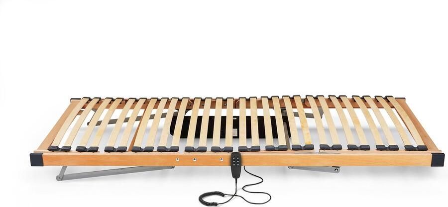 Beter Bed Bossflex 200 Lattenbodem 80 x 190 cm Elektrisch Verstelbaar Bedbodem Bedraad Max. 90kg Hout