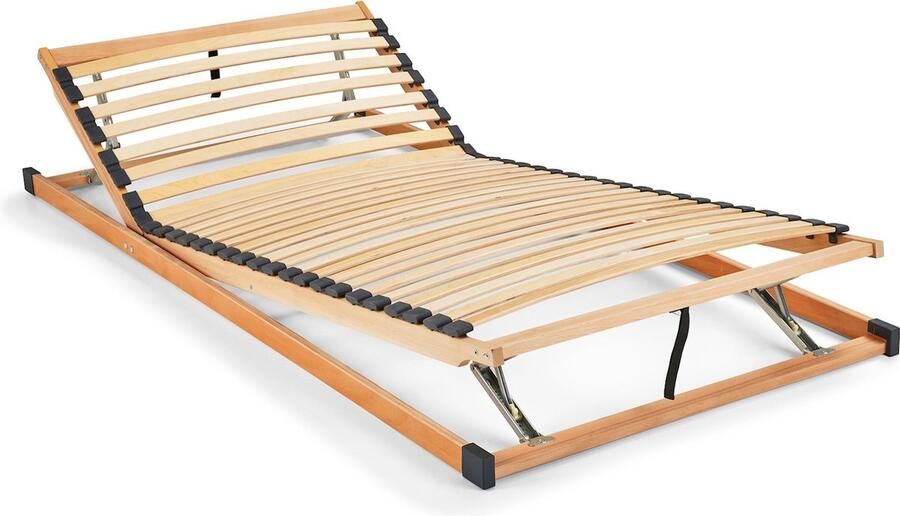 Beter Bed Bossflex 200 Lattenbodem 90 x 200 cm Handverstelbaar Bedbodem Max. 90kg Hout