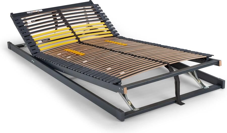 Beter Bed Select Beter Bed Bossflex 600 Lattenbodem Handverstelbaar Comfortzones 90 x 220 cm Tot 120 kg