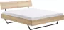 Beter Bed Select Bed Elessar Raw 180 x 200 cm eiken - Thumbnail 1