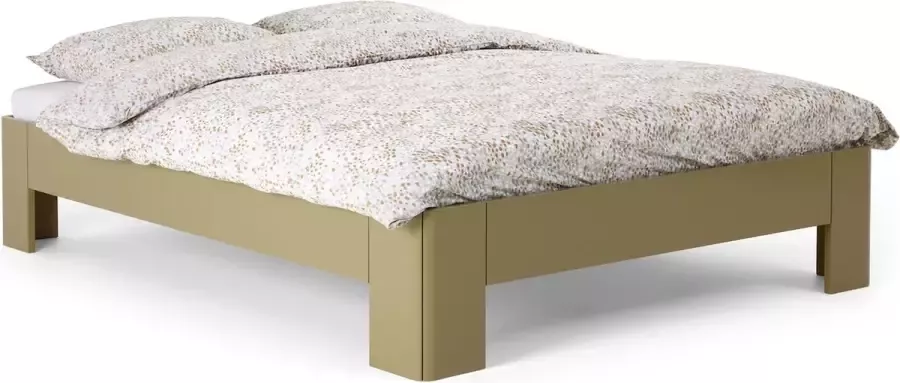 BBright B Bright Fresh 400 Bed 120 x 210 cm Bedframe Rietgroen Bedombouw Instaphoogte: 40cm Tweepersoonsbedden - Foto 2