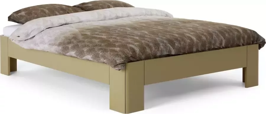 BBright B Bright Fresh 450 Bed 140 x 200 cm Bedframe Rietgroen Bedombouw Instaphoogte: 45cm Tweepersoonsbedden - Foto 2