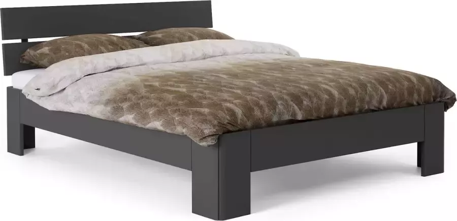 Beter Bed Select Bed Fresh 450 met hoofdbord 180 x 220 cm antraciet
