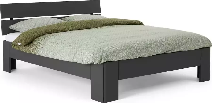 BBright Beter Bed Fresh 500 Bedframe met Hoofdbord 120x200 cm Antraciet - Foto 1