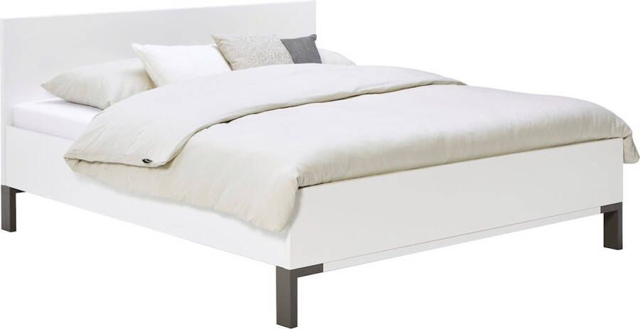 Beter Bed Select bed Ragnar met hoofbord hout 180 x 200 cm wit