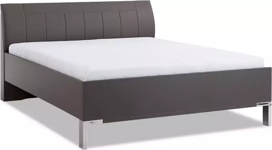 Beter Bed Select Bed Suite met chrome poten 180 x 210 cm havanna havanna