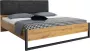 Beter Bed Select bed Titan 140 x 200 cm eiken+zwart - Thumbnail 1