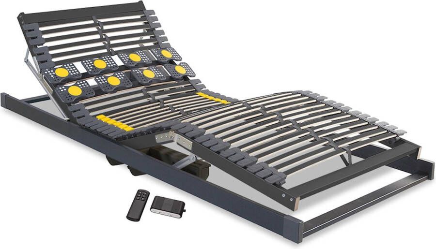 Beter Bed Select Beter Bed Bossflex 600 Lattenbodem Deluxe elektrisch verstelbaar draadloos 100 x 200 cm Tot 120 kg