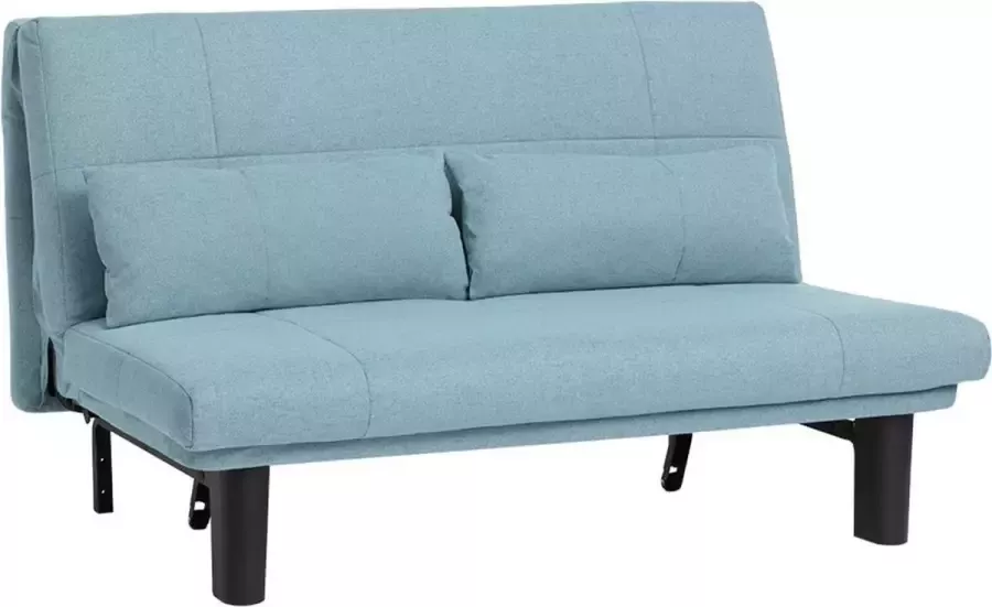 Beter Bed Select Beter Bed Chicago Slaapbank 2 persoons Logeerbed 147 5 x 195 5 cm Blauwgroen - Foto 4