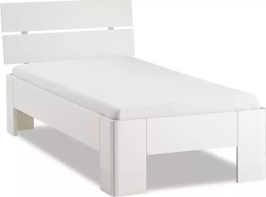 Beter Bed Select Beter Bed Fresh 400 Bedframe met Hoofdbord 90x200 cm Wit - Foto 1