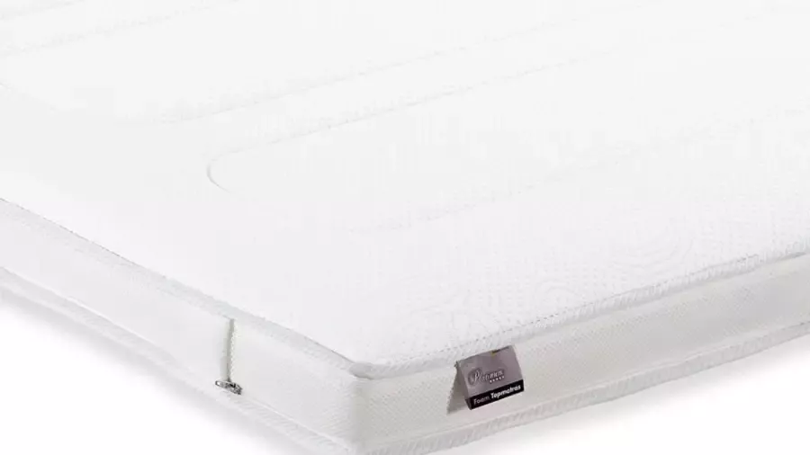 Beter Bed Select Beter Bed Platinum Foam Splittopper Koudschuim Topdekmatras 7 Zones 160x200cm Dikte 10 cm