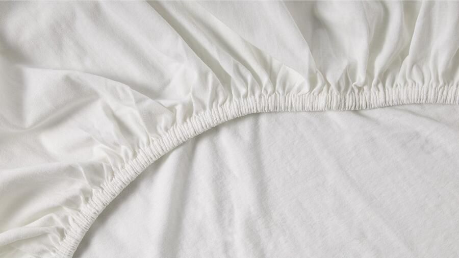 Beter Bed Select Jersey Hoeslaken 100 x 200 210 220 cm 100% Katoen Matrasbeschermer Matrashoes Wit