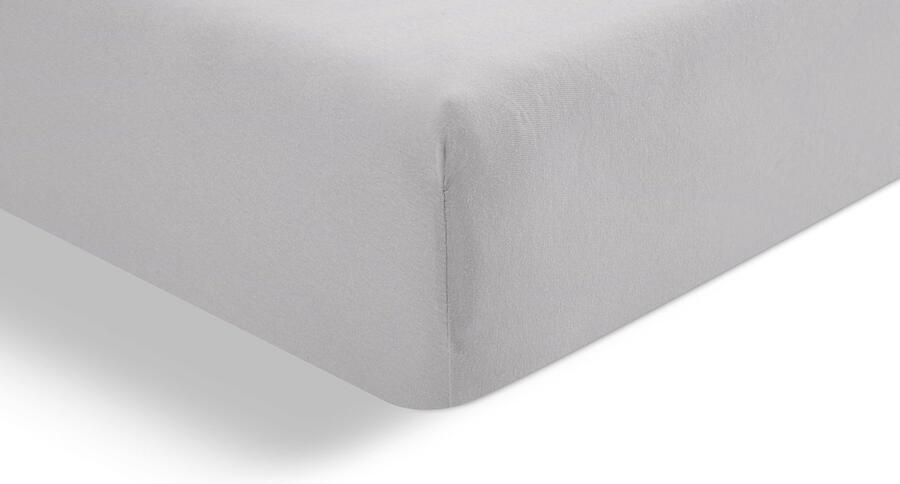Beter Bed Select Jersey Hoeslaken 120 x 200 210 220 cm 100% Katoen Matrasbeschermer Matrashoes Lichtgrijs - Foto 3