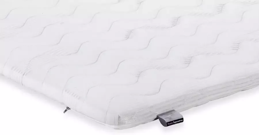 Beter Bed Select Beter Bed Silver Foam Topper Polyether Topdekmatras 140x200cm Dikte 5 cm