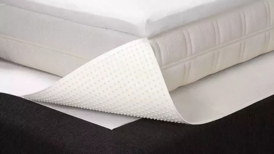 Beter Bed Select Beter Bed Splittopper Molton Hoeslaken en Anti-Slip Matrasonderlegger Beschermingspakket 140x210x10 cm