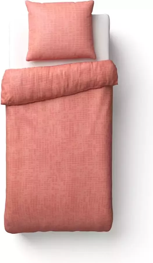 Beter Bed Select Dekbedovertrek Adam 140 x 200 220 cm roze
