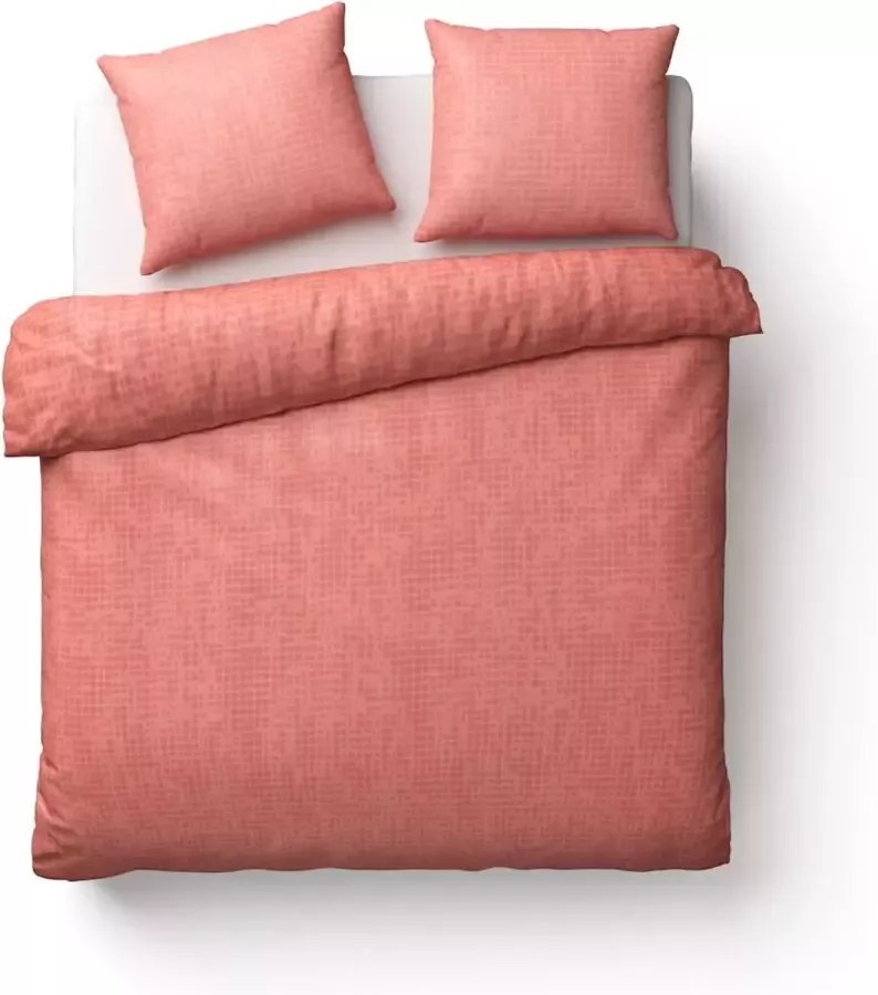 Beter Bed Select Dekbedovertrek Adam 200 x 200 210 220 cm roze
