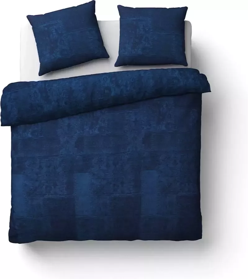 Beter Bed Select Dekbedovertrek Alf 140 x 200 220 cm blauw