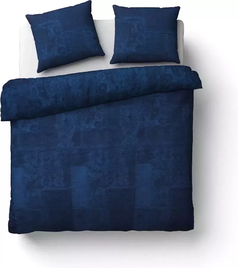 Beter Bed Select Dekbedovertrek Alf 200 x 200 210 220 cm blauw