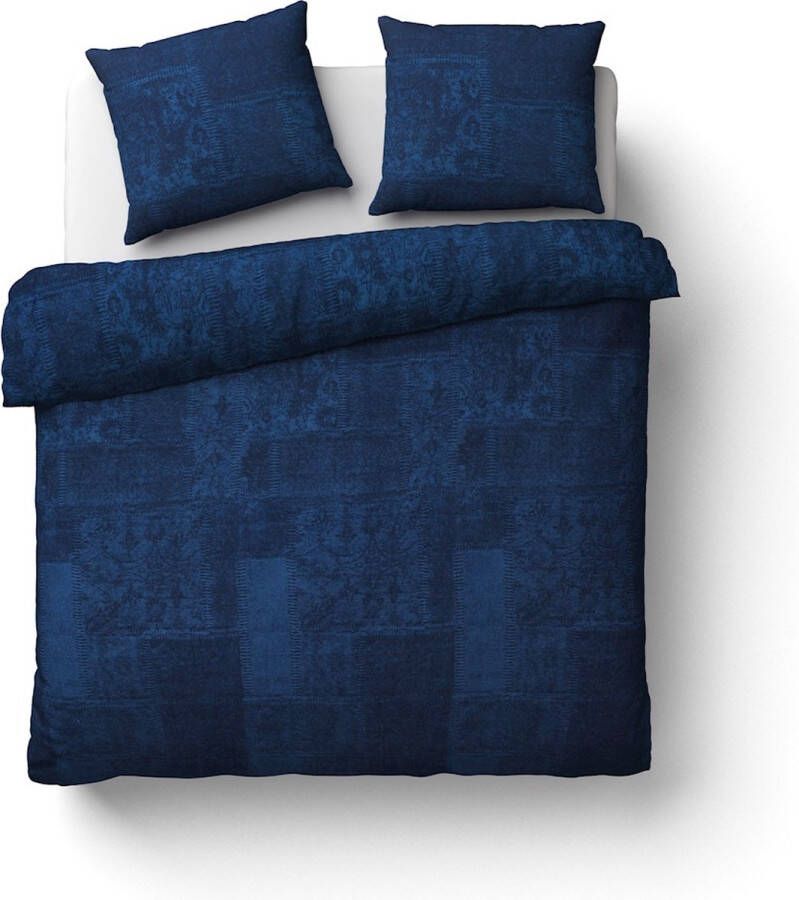Beter Bed Select Dekbedovertrek Alf 240 x 200 220 cm blauw