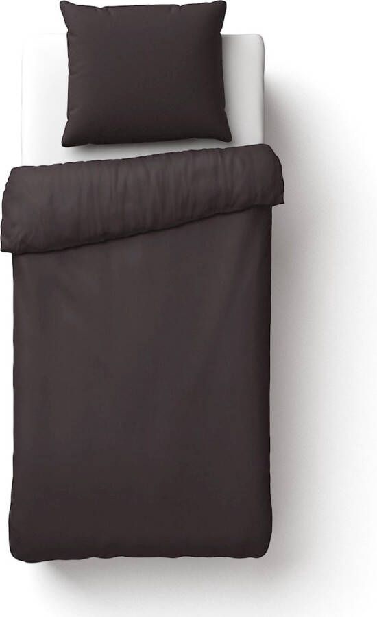 Beter Bed Select Dekbedovertrek Brody 140 x 200 220 cm antraciet