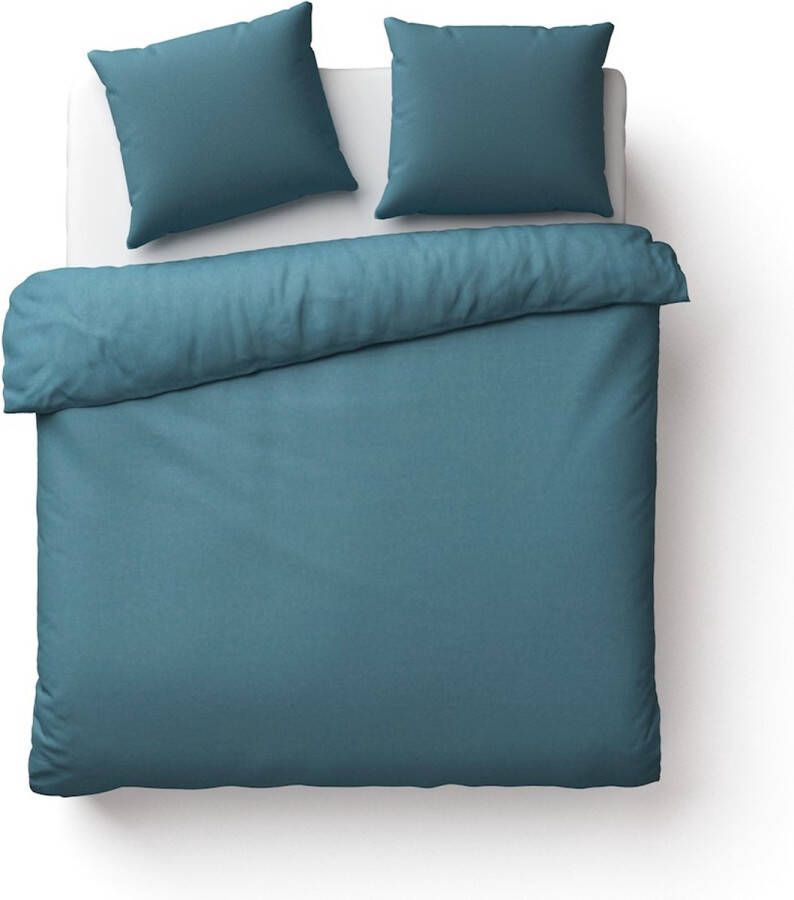 Beter Bed Select Dekbedovertrek Brody 200 x 200 210 220 cm blauw