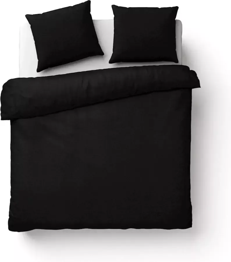 Beter Bed Select Dekbedovertrek Brody 200 x 200 210 220 cm zwart
