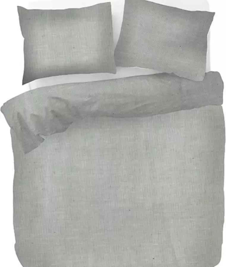 Beter Bed Select Dekbedovertrek Cleo 140 x 200 220 cm groen - Foto 1