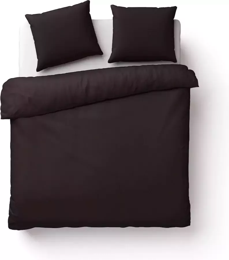 Beter Bed Select Dekbedovertrek Coco 200 x 200 210 220 cm antraciet