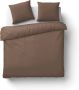 Beter Bed Select Dekbedovertrek Coco 200 x 200 210 220 cm taupe - Thumbnail 1