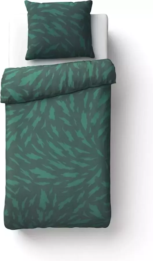 Beter Bed Select Dekbedovertrek Dex 140 x 200 220 cm groen