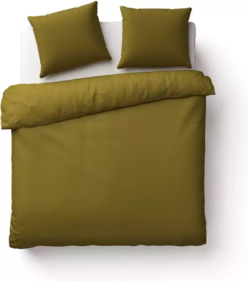 Beter Bed Select Dekbedovertrek Freya 240 x 200 220 cm groen