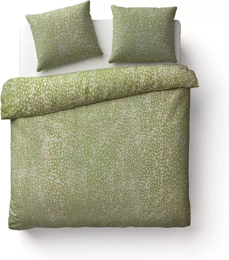Beter Bed Select Dekbedovertrek Newton 240 x 200 220 cm groen