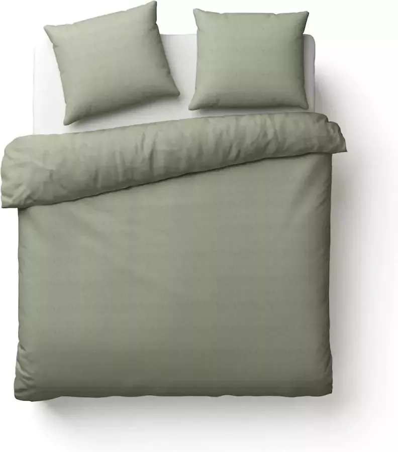 Beter Bed Select Dekbedovertrek Nora 240 x 200 220 cm groen