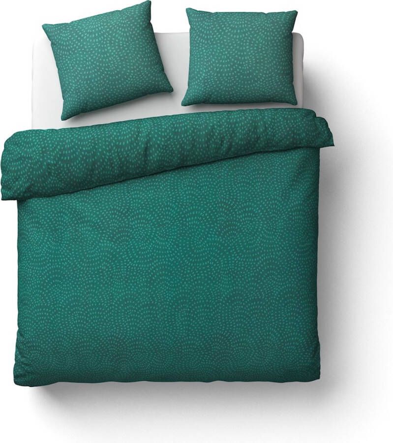 Beter Bed Select Dekbedovertrek Norman 200 x 200 210 220 cm groen