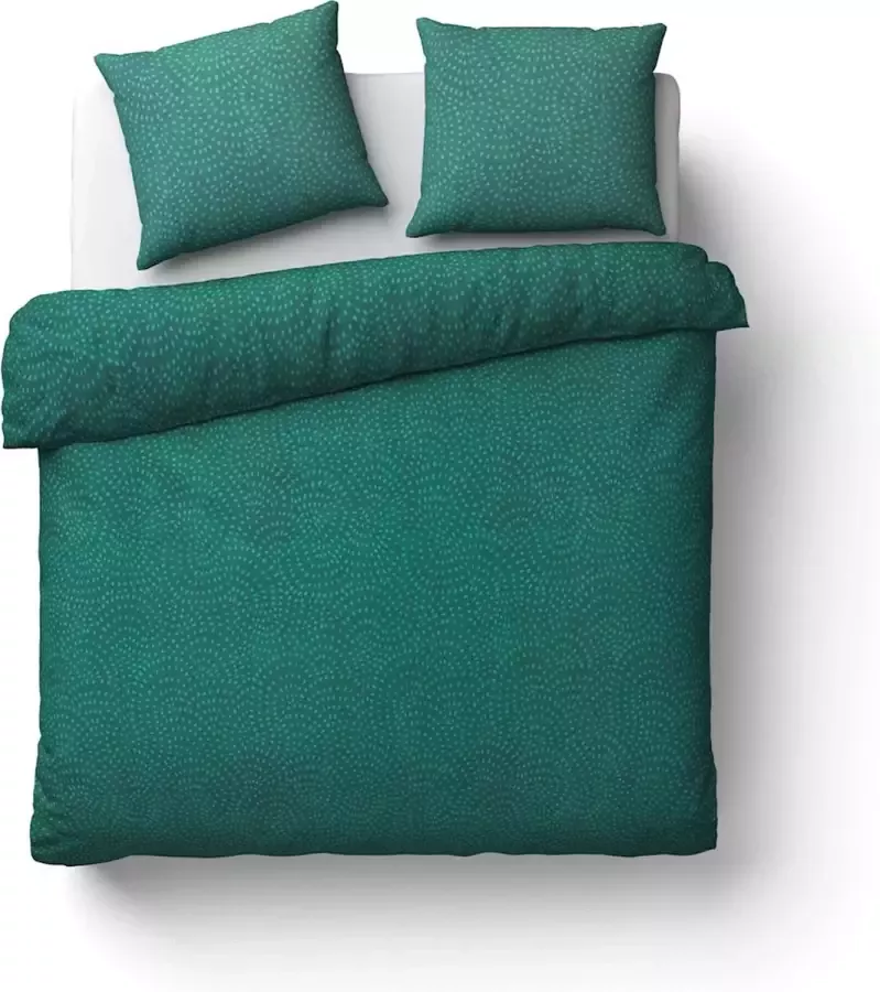 Beter Bed Select Dekbedovertrek Norman 200 x 200 210 220 cm groen