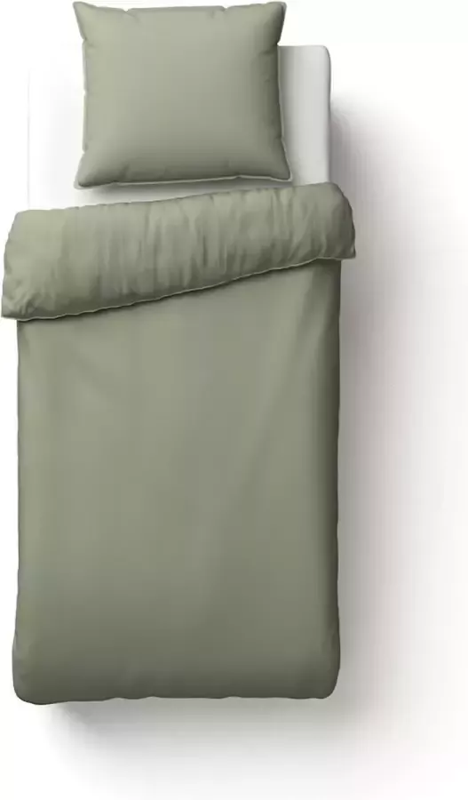 Beter Bed Select Dekbedovertrek Odin 140 x 200 220 cm groen