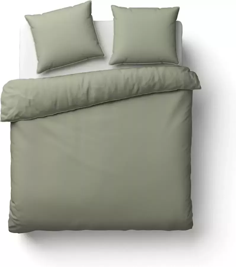 Beter Bed Select Dekbedovertrek Odin 240 x 200 220 cm groen