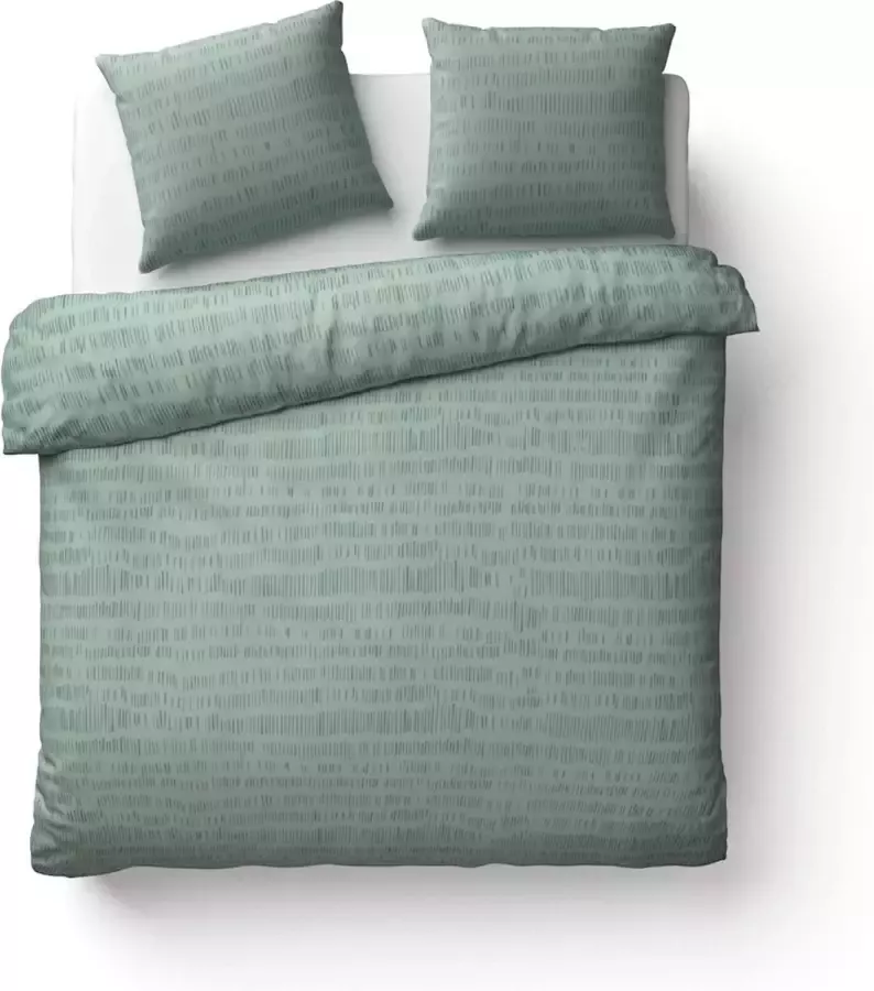 Beter Bed Select Dekbedovertrek Senn 240 x 200 220 cm groen