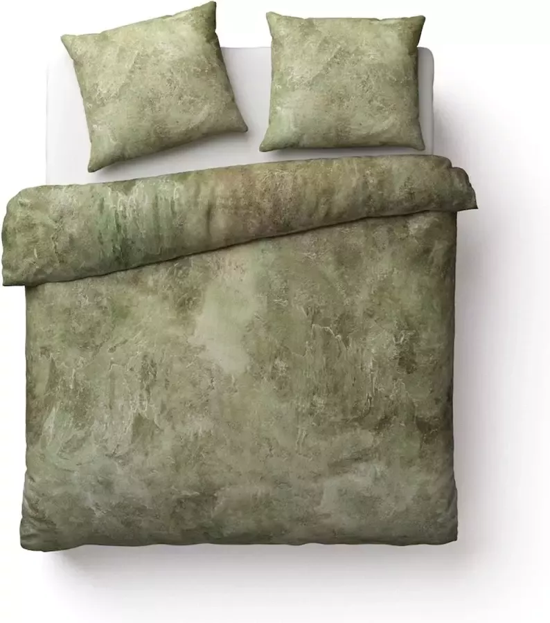 Beter Bed Select Dekbedovertrek Silvan 200 x 200 210 220 cm groen