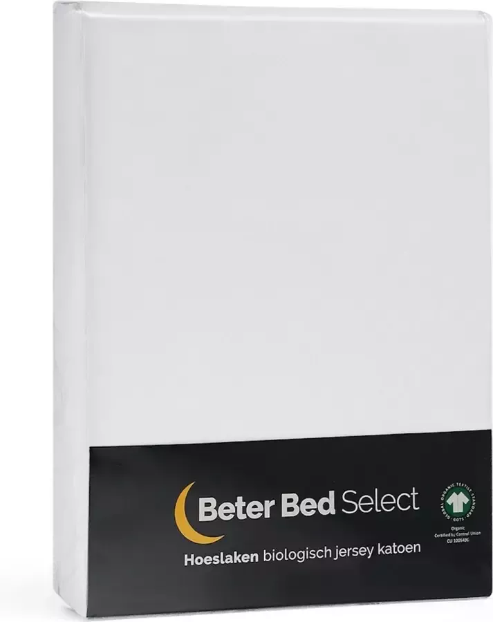 Beter Bed Select Biologisch Hoeslaken Jersey Voor Matras 180 200 x 200 210 220 cm