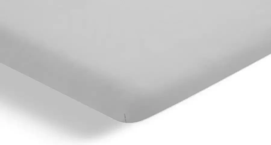 Beter Bed Select Hoeslaken Biologisch perkal topper 160 x 200 210 cm grijs - Foto 2