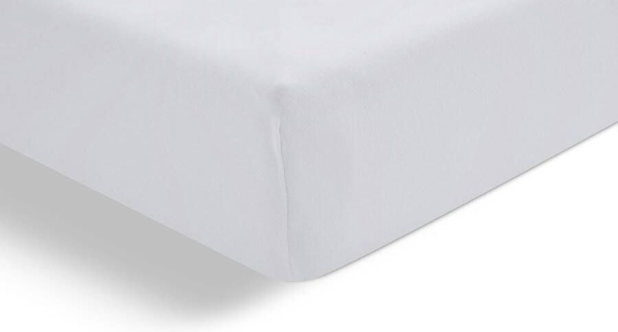 Beter Bed Select Hoeslaken Jersey 100% katoen 160x200 210 220 cm Wit