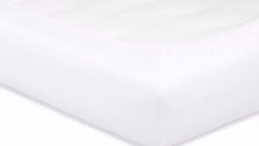 Beter Bed Select Perkal Hoeslaken 140 x 210 220 cm 100% Katoen Percale Matrasbeschermer Matrashoes Wit