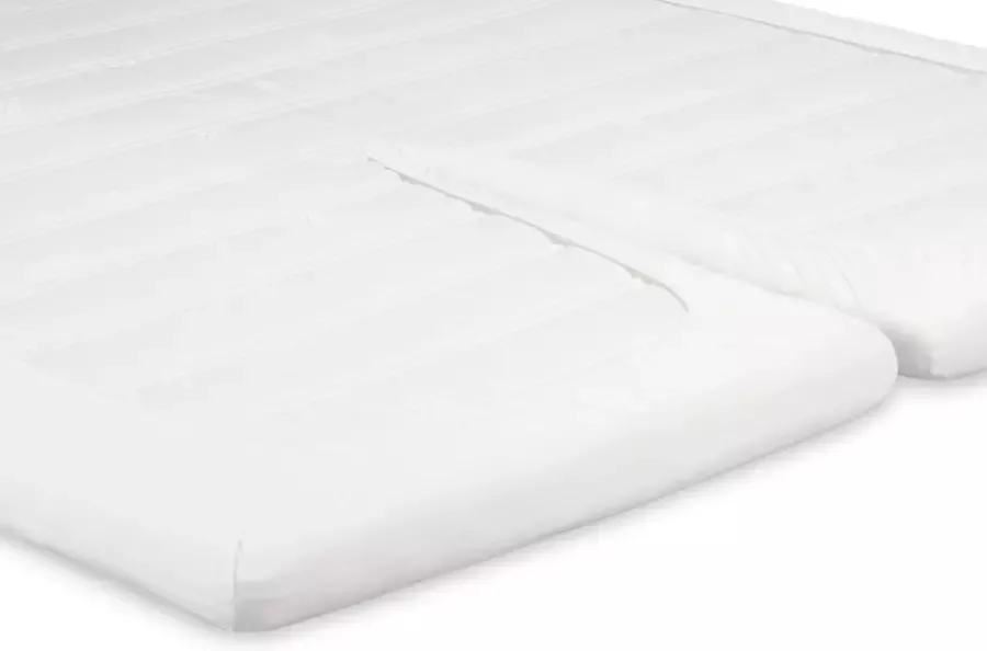 Beter Bed Select Hoeslaken Perkal splittopper 160 x 200 cm off-white