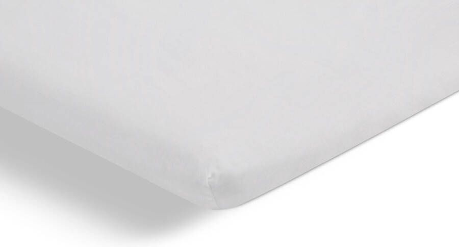 Beter Bed Select Perkal Hoeslaken Splittopper 160 x 210 220 cm 100% Katoen Percale Matrasbeschermer Matrashoes Wit - Foto 1