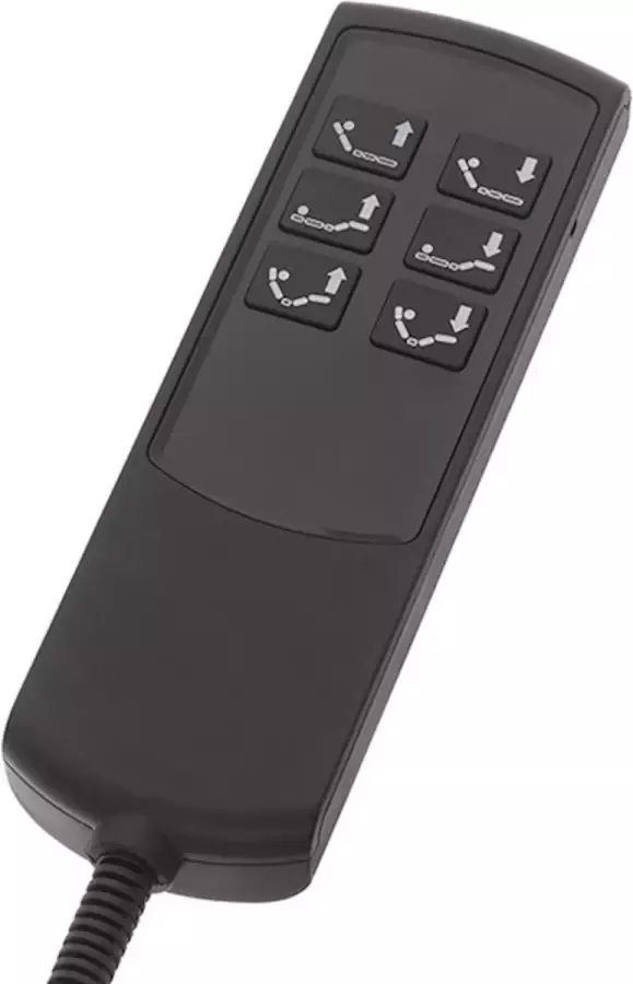 Beter Bed Bossflex 600 Deluxe Lattenbodem 120 x 200 cm Elektrisch Verstelbaar Bedbodem Bedraad Max. 120kg Antraciet Geel - Foto 3