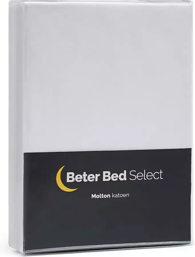 Beter Bed Select Matras Molton Matrasbeschermer Hoeslaken 100 x 210 220 cm tot 30 cm