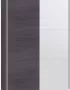 Beter Bed Select Schuifdeurkast Kixx inclusief spiegel 153 x 215 x 65 cm donkergrijs - Thumbnail 3
