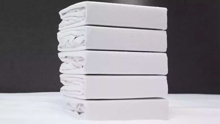 Beter Bed Select Topper Molton Hoeslaken Matrasbeschermer Matrashoes 140 x 200 cm Tot 10 cm Wit - Foto 2